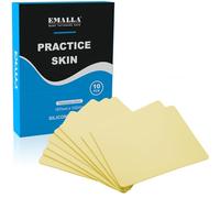 Lot de 10 faux tatouages en silicone de 3 mm d'épaisseur - 19 x 14 cm - 3 mm - Pour débutants et artistes