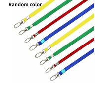 Lot De 10 Fermoirs En Métal Pour Carte De Nom, Porte-Clé, Clip De Suspension Pour Le Cou, Anti-Perte