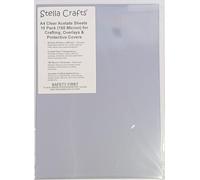 Lot de 10 feuilles A4 en acétate transparent (150 microns) pour travaux manuels, superpositions et housses de protection