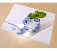 Lot de 10 Feuilles A4 en Vinyle Transparent Brillant Auto-Adhésif | Imprimantes Jet d'Encre | Propriété Auto-Adhésive | Panneaux, Étiquettes, Autocollants Enfants