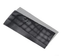 Lot de 10 feuilles abrasives émeri pour le polissage du métal, le traitement des taches de rouille, le lissage du plâtre et le meulage sur bois et jade (grain 320)