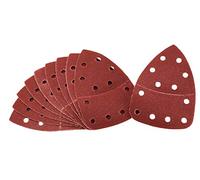 Lot de 10 feuilles abrasives pour bois pour ponceuse manuelle Parkside PHS 160 E5 - LIDL IAN 303400
