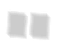 Lot de 10 feuilles d'acétate transparentes pour pochoirs de quilting, estampage, impression artistique 4.33x6.30 pouces