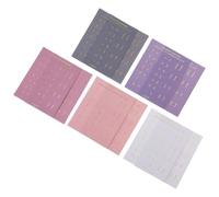 Lot de 10 feuilles d'autocollants indexés - Onglets mensuels - Autocollants pour calendrier mensuel - Pour organisations de planificateur de bureau