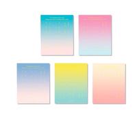 Lot de 10 feuilles d'autocollants mensuels pour planificateur, onglets autocollants décoratifs indexés colorés