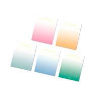 Lot de 10 feuilles d'autocollants mensuels pour planificateur, onglets autocollants décoratifs indexés colorés