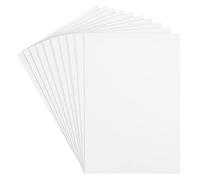 Lot de 10 feuilles de caoutchouc mousse - Adhésif des deux côtés - DIN A4 - 2 mm - Noir