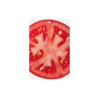 Lot de 10 feuilles de désodorisant à suspendre pour voiture et maison Motif tranche de tomate