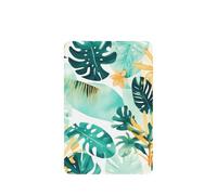 Lot de 10 feuilles de désodorisant de voiture avec cordes pour décoration de voiture Motif paysage végétal