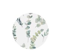 Lot de 10 feuilles de désodorisant pour voiture avec corde, blanc naturel