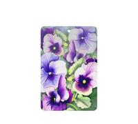 Lot de 10 feuilles de désodorisant pour voiture Pansy Perfection Printing - Accessoires à suspendre avec cordes pour décoration
