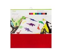 Lot de 10 feuilles de feutrines Cricut™ - Couleurs assorties - 30,5 x 30,5 cm