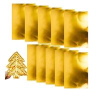 Lot de 10 feuilles de film de bricolage, souples et très extensibles, accessoires pour projets artistiques, pour les projets artistiques, la gravure, la décoration de la maison, le travail du métal et