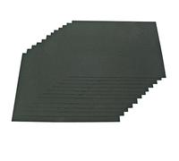 Lot de 10 feuilles de papier cartonné recyclé noir 270 g/m² A3 par BCreative
