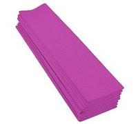 Clairefontaine 903033C - Paquet de 10 Feuilles de Papier Crépon - Couleur Rose Pâle - Format 2,50x0,50m - Crêpage 60% - Élastique et Résistant - Loisirs Créatifs, Bricolage et Activités Manuelles