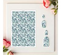 Lot de 10 feuilles de papier de transfert en argile polymère pour loisirs créatifs, feuilles mignonnes pour fabrication de bijoux et boucles d'oreilles 14 x 9 cm