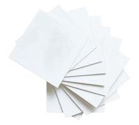 Lot de 10 feuilles de papier kraft réactif à l'eau - Fournitures d'art sûres pour tout-petits - Papier de peinture portable - Activités de peinture magiques extensibles - Toile d'art pour enfants