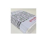 Lot de 10 feuilles de papier recyclé fait à la main. Format A3, 640 g/m². Khadi Papers