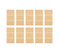 Lot de 10 feuilles de pastilles adhésives amovibles longue durée pour ongles