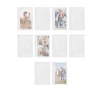 Lot de 10 feuilles de recharge A6 pour planificateur | Feuilles de protection rechargeables pour, cartes postales, journal, planificateur, projet d'étude, planificateur, planificateur