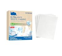 Lot de 10 feuilles de teinture tout usage avec élimination des odeurs intégrée, couleur de qualité professionnelle pour textiles blancs, idéale pour le coton, la laine, les chemises, les sweats à