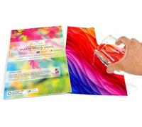 Lot de 10 feuilles de vinyle imperméable A4 blanc mat vierges autocollantes de qualité à jet d'encre imprimable au laser
