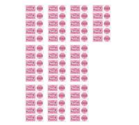 Lot de 10 feuilles d'étiquettes autocollantes pour expédition et transport de marchandises en toute sécurité