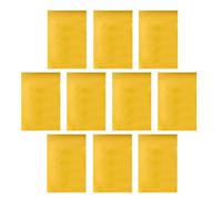 Lot de 10 feuilles en aluminium doré pour ongles, 30 x 40 cm, décorations brillantes, effet miroir, dessins créatifs, manucure, salon de beauté