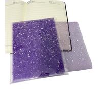 Lot de 10 feuilles papier A5 en gaze couleur, fait main, for scrapbooking, décoration, journal intime, agenda, collage, arrière-plan Pour Loisirs Créati(Deep Purple)