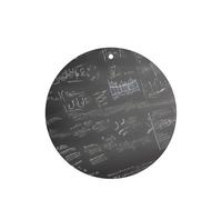 Lot de 10 feuilles parfumées de désodorisant pour voiture avec cordes pour décoration de voiture Motif symboles mathématiques