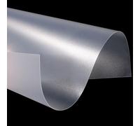 Lot de 10 feuilles plastique PP dépoli 100×100 mm, épaisseur 0,3, panneaux semi-transparents en polypropylène for loisirs créatifs, gabarits, signalétique, modélisme, pochoirs, rangement(0.3mm)