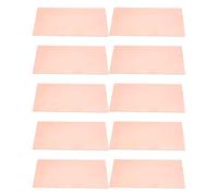 Lot de 10 feuilles stratifiées double face en laiton 1 5 mm pour circuit Board et amateurs de Celads Board double face