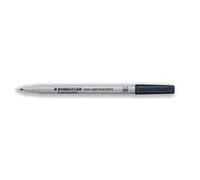 Lot de 10 Feutre pour rétroprojection pointe moyenne encre soluble noire LUMOCOLOR STAEDTLER