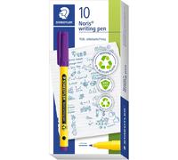 Lot De 10 Feutres Pointe 0,6 Mm - Violet - En Plastique 97% Recyclé - 307 - 6