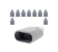 Zenitech - Lot de 10 fiches femelles 2P 6A - Gris Gris G
