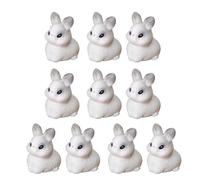 Lot de 10 figurines miniatures d'animaux en résine pour décoration de gâteau d'anniversaire décoration de bureau pour différentes pièces