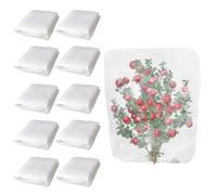 Lot de 10 filets de jardinage durables pour protéger les cultures et clôtures agricoles
