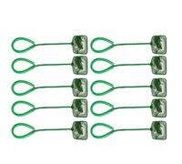 Lot de 10 filets d'entretien pour aquariums pour attraper et éliminer les déchets - Filet de pêche stable et efficace avec ramassage fin pour aquariums