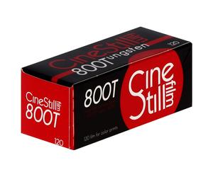 (LOT DE 10) Film couleur CINESTILL TUNGSTEN 800 Format 120
