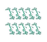 Lot de 10 films conducteurs verts de rechange pour clavier de manette Sony PlayStation 4 PS4