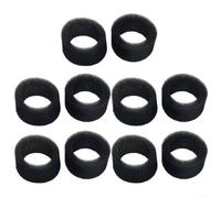 Lot de 10 filtres à air pour FS36 FS40 FS44 FS45, 58 mm de diamètre intérieur 32 mm, hauteur 21 mm, filtre éponge de rechange pour débroussailleuses et tondeuses à gazon