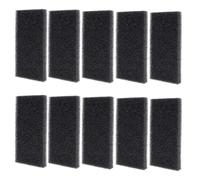 Lot de 10 filtres à charbon actif de rechange compatibles avec les bacs à compost organique Rotho (9 litres), 1779905519 et 7799053000 (8 litres), filtres à charbon absorbant les odeurs