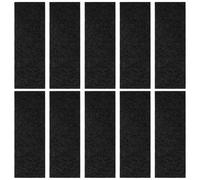 Lot de 10 filtres à charbon actif pour purification de l'air domestique, accessoires de ventilation efficaces pour un air intérieur propre