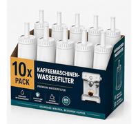 Lot de 10 filtres à eau pour machine à café Sage - Compatible avec Barista Express Impress Pro Touch Oracle Jet The Barista Dual Boiler - Filtre pour SES810/875/880/920/980/990, BES008, BES878