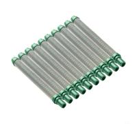 Lot de 10 filtres à outils de pulvérisation sans air en acier inoxydable 304 pour pulvérisateurs Wagner, avec filtration fine pour réduire le branchement de la pointe et le SM
