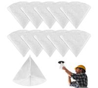 Lot de 10 filtres coniques DN 125 G4 pour systèmes de ventilation Zehnder, Maico, Pluggit, Helios, Wolf, Nibe - Filtre de rechange, pour valves de distribution d’air et bouches d’extraction