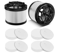 Lot de 10 filtres de rechange blancs LVAC-200 et LVAC-300 pour aspirateurs sans fil Levoit LVAC-200/LVAC-300