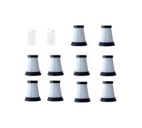 Lot de 10 filtres de rechange pour aspirateur portatif K13 - Composants d'aspiration puissante - Filtre HEPA
