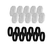 Lot de 10 filtres de rechange pour fontaine en PET - Optimise votre routine pour boire des animaux de compagnie.