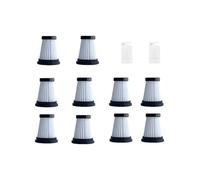Lot de 10 filtres de rechange robustes pour aspirateur portable K13 - Accessoires de filtration multicouche HEPA